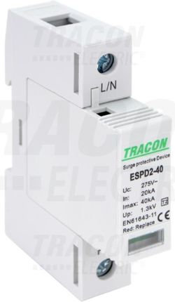 Tracon Electric Ogranicznik Przepięć T2 Ac Espd2-70-1P (Espd2701P)