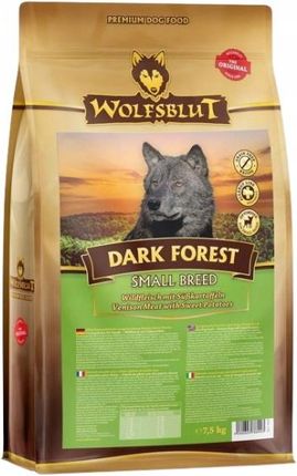 Wolfsblut Pies Adult Small Dark Forest Sucha Karma Z Dziczyzną 7,5Kg