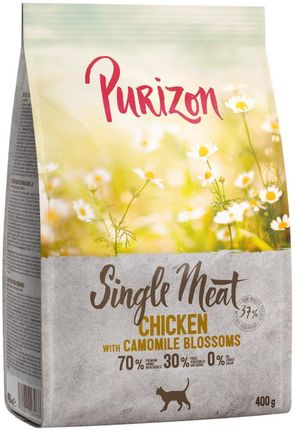 Purizon Single Meat Kurczak Z Kwiatami Rumianku 400G
