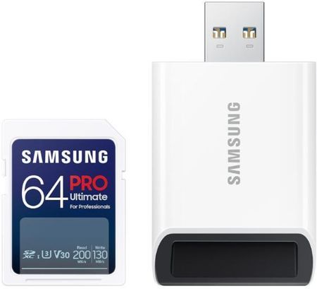 Samsung PRO Ultimate 64GB SDXC + czytnik (MB-SY64SB/WW)