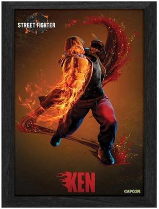 Pixel Frames PLAX Street Fighter 6 Ken