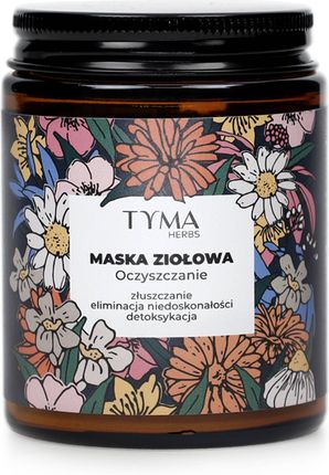 Maska ziołowa oczyszczanie - skóra z wypryskami - 70g - Tyma Herbs