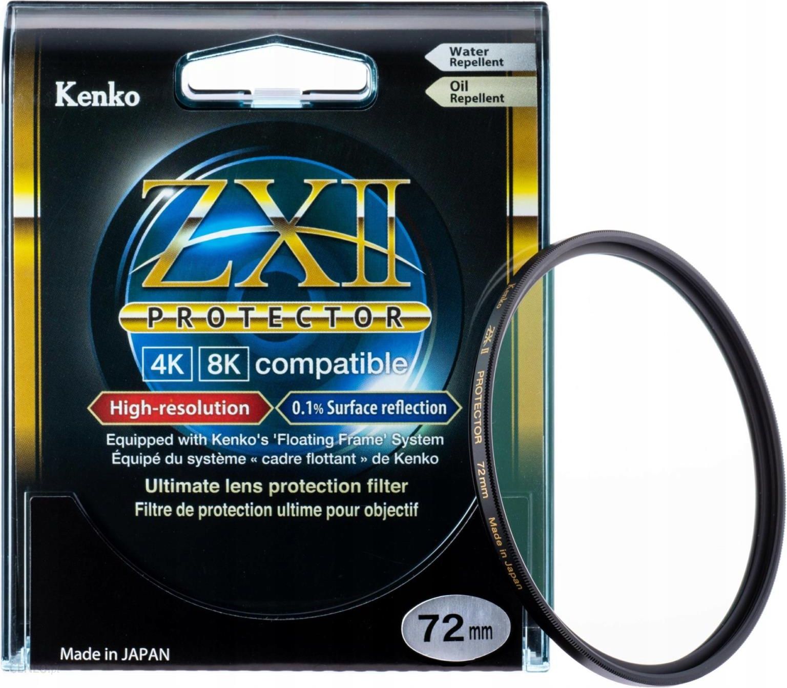 Filtr do obiektywu Kenko Filtr Zx II Protector 62mm - Ceny i 