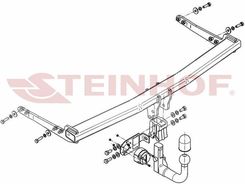 Steinhof Hak Holowniczy Skoda Octavia Iii Kombi 2013-