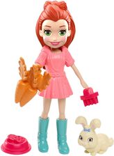 Zdjęcie Mattel Polly Pocket Lalka Lila z króliczkiem i akcesoriami GDM11 - Żory