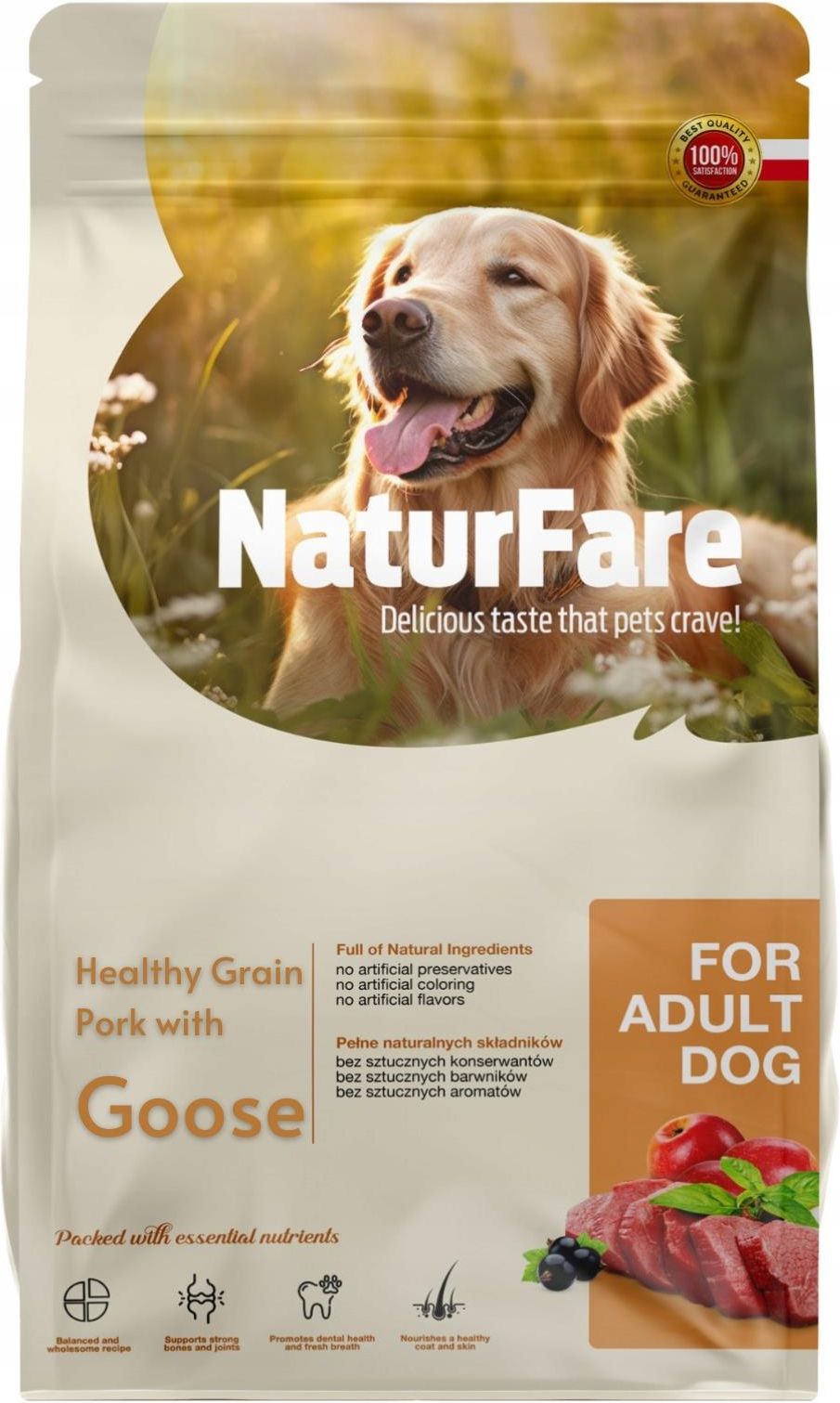 Karma Naturfare Care Gęś Goose 50% Mięsa Bez Chemii I Gmo 12Kg - Ceny i ...