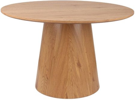 Stół okrągły Enzo, do jadalni, salonu, designerski, drewniany