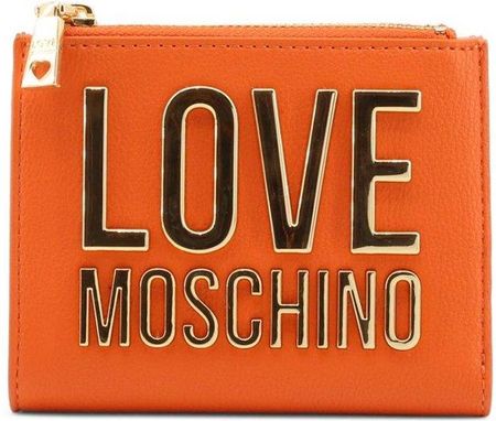 Portfel marki Love Moschino model JC5642PP1GLI0 kolor Pomarańczowy. Akcesoria Damskie. Sezon: Wiosna/Lato