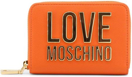 Portfel marki Love Moschino model JC5613PP1GLI0 kolor Pomarańczowy. Akcesoria Damskie. Sezon: Wiosna/Lato