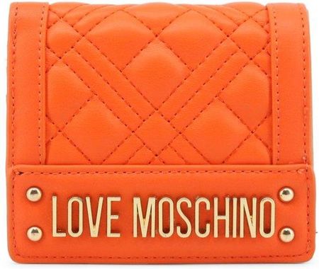 Portfel marki Love Moschino model JC5601PP1GLA0 kolor Pomarańczowy. Akcesoria Damskie. Sezon: Wiosna/Lato