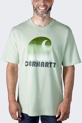 Koszulka męska T-shirt Carhartt Heavyweight C Graphic Tender Green