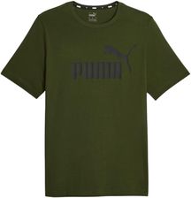 Zdjęcie Puma Koszulka Męska T-shirt Logo Tee Zielona r.S - Głuszyca