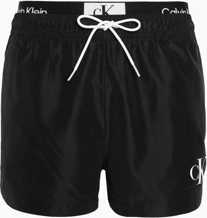 Szorty kąpielowe męskie Calvin Klein Short Double Wb black | WYSYŁKA W 24H | 30 DNI NA ZWROT