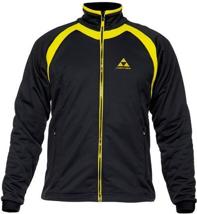 Fischer Ushuaia Softshell Jacket Nordic Xc Kurtka Biegowa Black Yellow Unisex