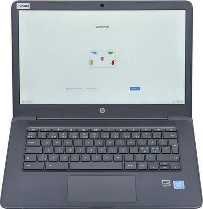 Produkt z Outletu: Laptop Hp Dotykowy Chromebook 14 G5 Intel Celeron N3350 4Gb 32Gb 1920X1080 Szary Klasa A- Chrome Os