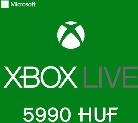 Xbox Live 5990 HUF (Węgry)