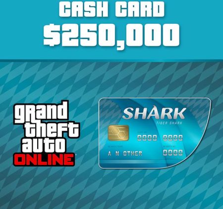 Grand Theft Auto Online - Tiger Shark Cash Card $250000 (PC)