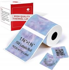 Phomemo Etykiety Do Drukarki Termicznej M110 M120 M200 M220 M221 50X50Mm