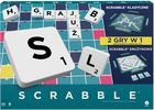 Mattel Scrabble Original rodzinna gra planszowa  2w1, wersja klasyczna i drużynowa HXM53