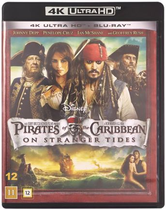 Pirates of the Caribbean: On Stranger Tides (Piraci z Karaibów: Na nieznanych wodach) (Blu-Ray 4K)+(Blu-Ray)