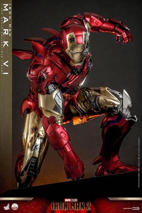 Hot Toys Iron Man 2 Action Figure 1/4 Iron Man Mark VI 48cm
