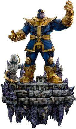 Iron Studios Marvel Deluxe BDS Art Scale Statue 1/10 Thanos Infinity Gaunlet Diorama 42cm