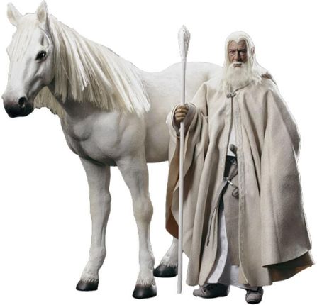 Asmus Collectible Toys Lord of the Rings The Crown Series Action Figure 1/6 Gandalf the White 30cm