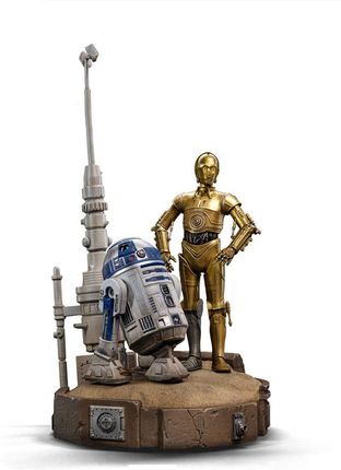 Iron Studios Star Wars Deluxe Art Scale Statue 1/10 C-3PO & R2D2 31cm
