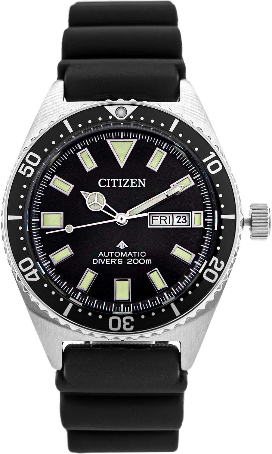 Montre Citizen Promaster Marine Vintage Automatique NY0120-01EE - Cadran Gris/Noir 41mm - Neuf étiqueté