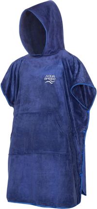 Aqua Speed Ręcznik Ponczo Dla Dorosłych Niebieskie