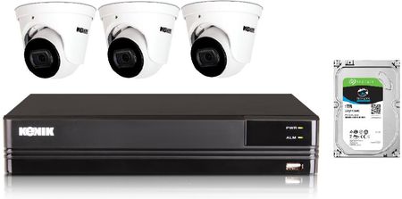 Kenik Zestaw Monitoringu Domu 3 Kamery Full Hd (Z1229)
