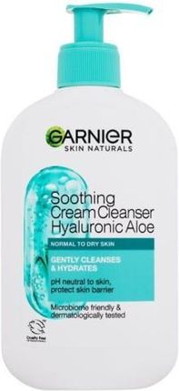Garnier Skin Naturals Hyaluronic Aloe Soothing Cream Cleanser Krem Oczyszczający Normalna Cera 250ml