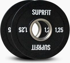 Zdjęcie Suprfit Talerze Do Treningu Siłowego Mini Bumper Plates 1,25Kg Czarne - Bełchatów
