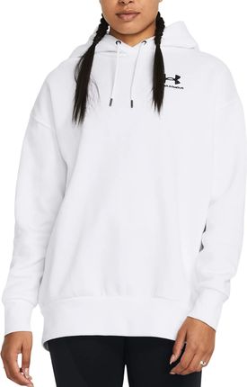 Bluza z kapturem Under Armour Essential Flc OS Hoodie 1379495-100 Rozmiar M