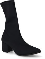 Zdjęcie Botki Nicole 2908 Czarne - Jedwabne