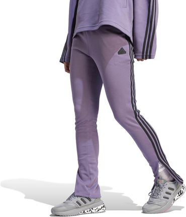 Spodnie dresowe damskie adidas FUTURE ICONS 3-STRIPES fioletowe IL3043