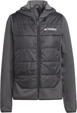 Zdjęcie Kurtka z kapturem damska adidas TERREX MULTI HYBRID INSULATED czarna IR7882 - Jelenia Góra