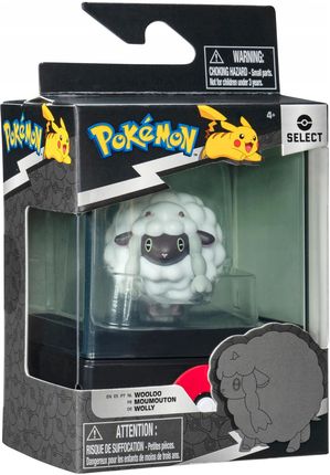 Jazwares Pokemon Case Wooloo W10 Figurki Bitewne