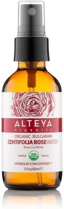 Alteya Organic Bulgarian Centifolia Rose Water Organiczna Woda Z Róży Stulistnej 60Ml