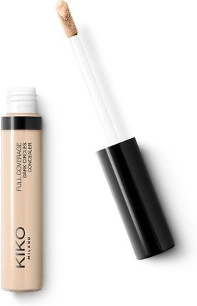 Kiko Milano Full Coverage Dark Circles Concealer Korektor W Płynie Do Okolic Oczu I Twarzy O Wysokim Stopniu Krycia 03 Light Neutral 8Ml