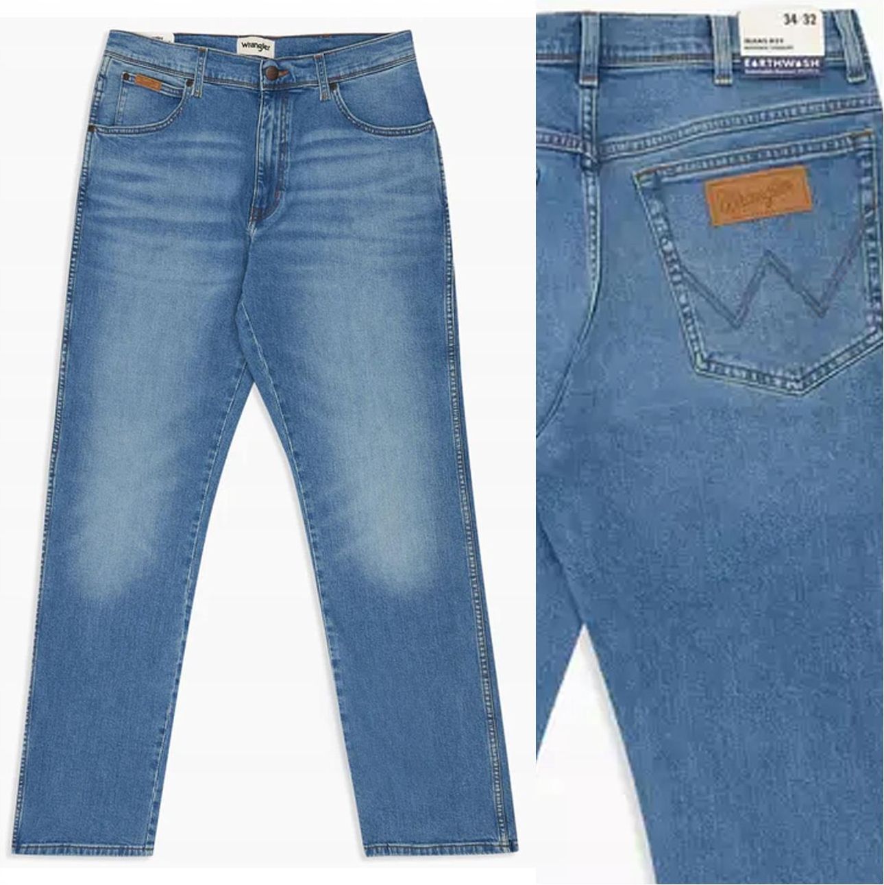 Wrangler Texas Męskie Spodnie Jeansowe W35 L32 - Ceny i opinie - Ceneo.pl