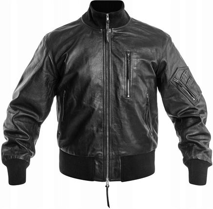 Kurtka Pilotka Flek Flyers Mil-Tec Bw German Leather Flight Jacket 58