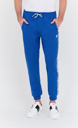 GUESS Niebieskie spodnie dresowe New Arlo Long Pant