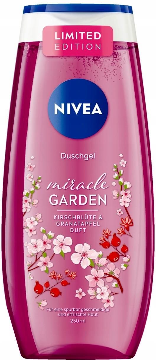 Nivea Miracle Garden Cherry Żel Po Prysznic 250 ml Opinie i ceny
