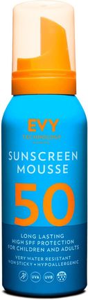 Evy Technology Sunscreen Mousse Mus Promieniochronny Spf50 100 ml