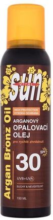 Vivaco Sun Argan Bronz Oil Spray Spf30 Preparat Do Opalania Ciała 150 ml