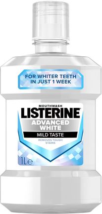 Listerine Advanced White Płyn Do Płukania Jamy Ustnej 1000 ml