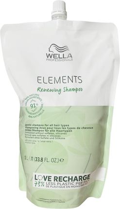 Wella Professionals Elements Renewing Szampon Do Włosów Zniszczonych 1000 ml