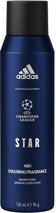 Adidas Uefa Champions League Star Aromatic & Citrus Scent Dezodorant W Spray’U 150 ml