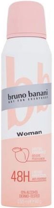 Bruno Banani Woman Delicate Peach & Musk Antyperspirant O Zapachu Brzoskwini I Piżma 150 ml